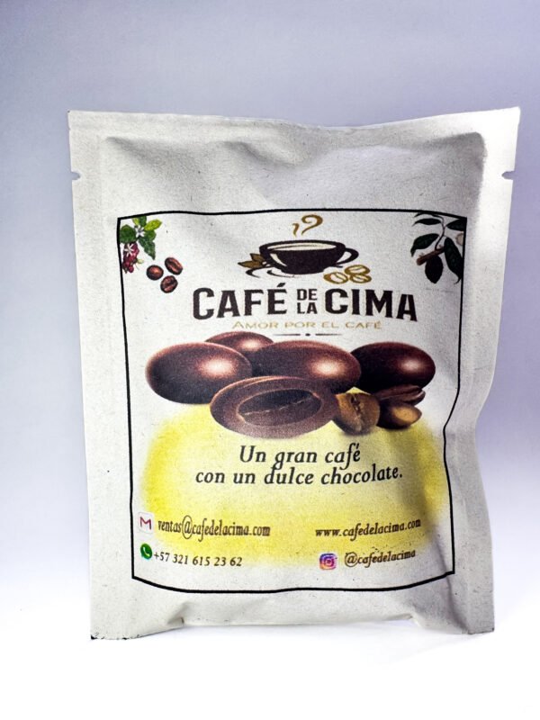 Granos de café recubiertos de chocolate